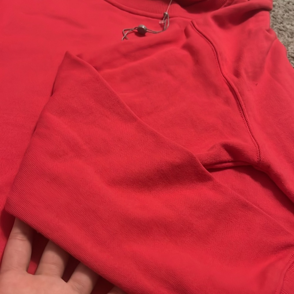 DKNY Hot Pink active shirt top long sleeve sweatshirt top DKNY new with tags - Picture 8 of 11